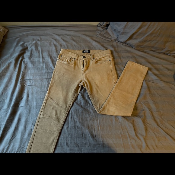Soft denim khaki pants - Picture 3 of 5